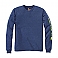 Carhartt sleeve logo T-shirt Dark cobalt blue heather,bkr.mcsh.590049