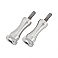 Motone, medium quick release seat bolts. 45mm, polished