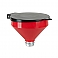 Pressol, 250mm dia. funnel with lid 3.2 liter. G2,bkr.mcsh.599686