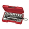Teng Tools, Mini Rosso 1/4" socket wrench set,bkr.mcsh.521080
