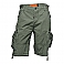 WCC Caine ripstop cargo shorts olive green,bkr.mcsh.588664