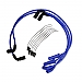 Accel 8mm S/S Spiral core wire blue,bkr.mcsh.576351