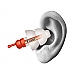 Alpine MotoSafe Race earplugs with mini grip