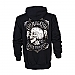 Lucky 13 Dead skull zip hoodie black (Fits: > size L)
