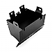 Motone airbox eliminator kit, battery box. Black