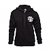 WCC Ladies Cross zip hoodie black,bkr.mcsh.566189