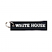 White House keychain black,bkr.mcsh.574889