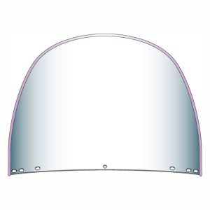 NC Repl. Beaded Heavy Duty™ Windshield - Top window