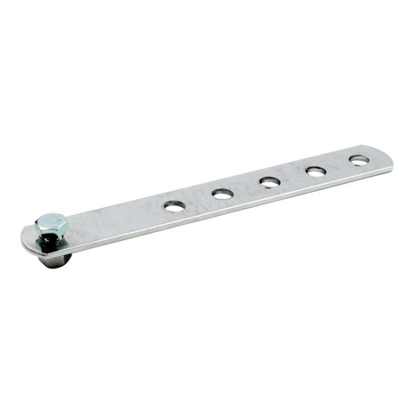Universal exhaust mount bracket. 8" long