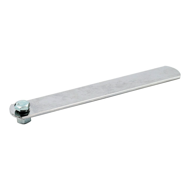 Universal exhaust mount bracket. 8" long