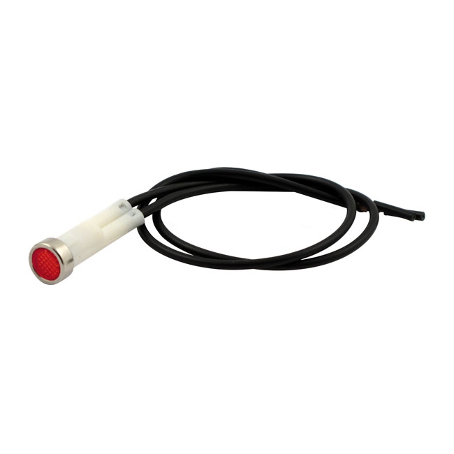 3/8 indicator light. Red