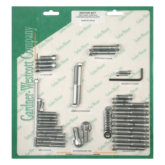 Motor screw set