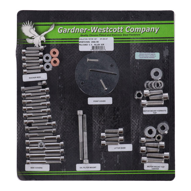 Motor screw set