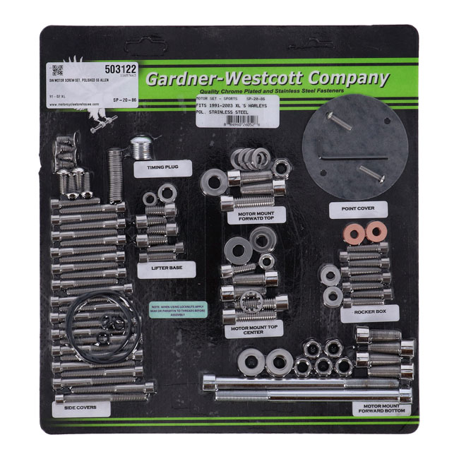 Motor screw set