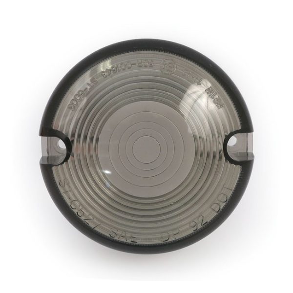 Turn signal domed lens. Smoke