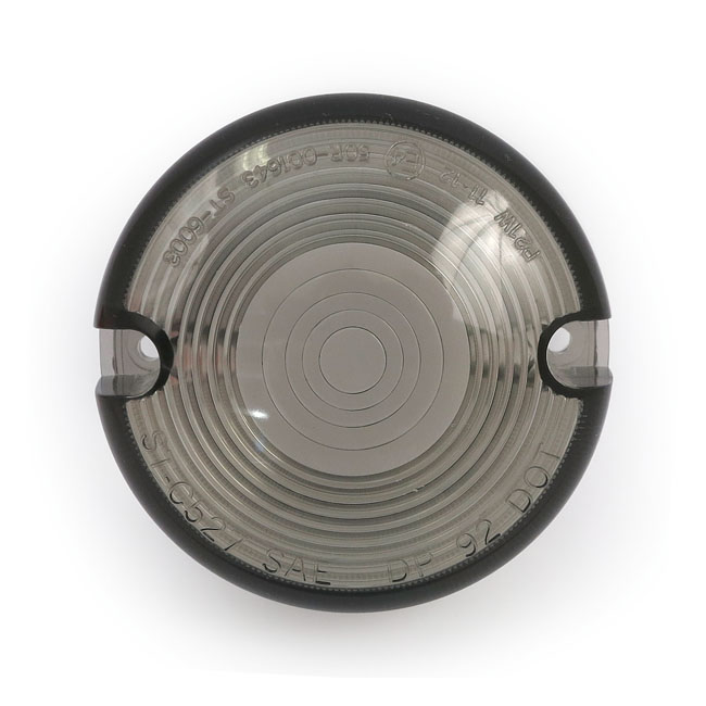 Turn signal domed lens. Smoke