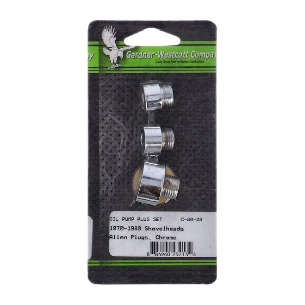 Oil pump & crankcase plug set