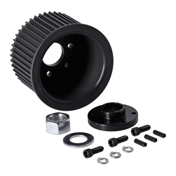 3" front pulley