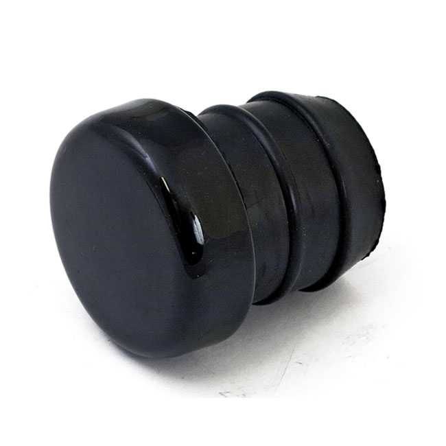 Oil tank fill plug. Black
