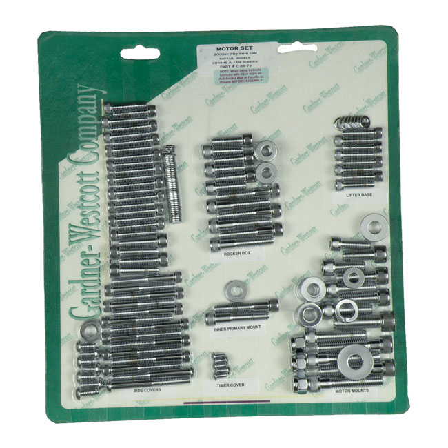 Motor screw set