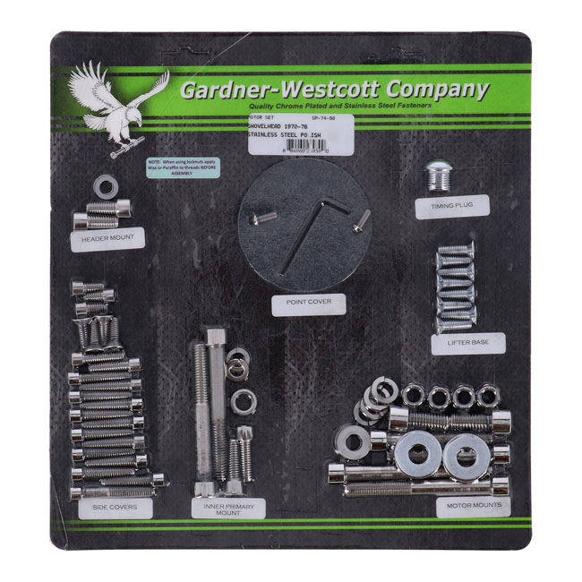 Motor screw set