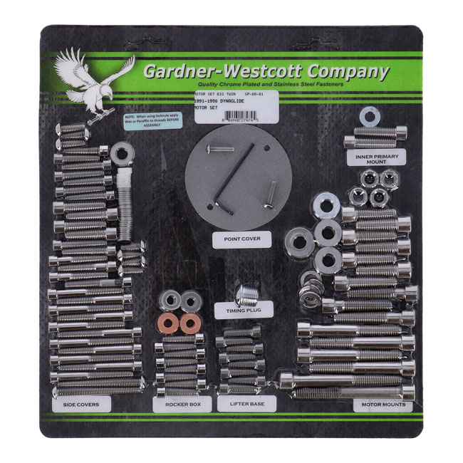Motor screw set
