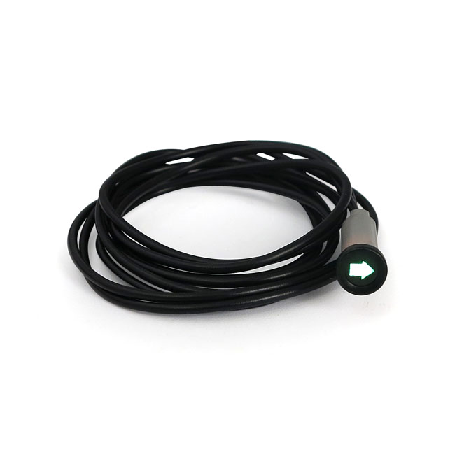 3/8 indicator light. Green