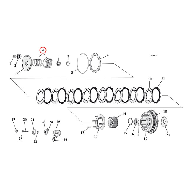 Clutch spring