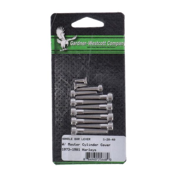 Handlebar control screw kit
