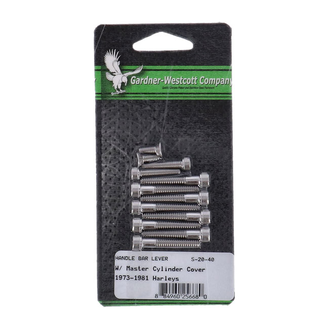 Handlebar control screw kit