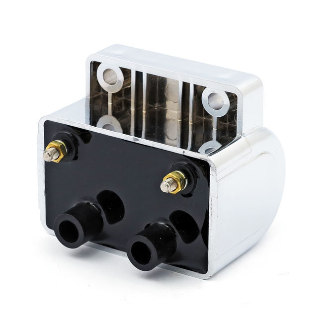 'Late' OEM style ignition coil. 12V