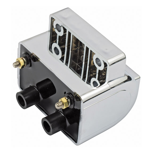 'Late' OEM style ignition coil. 12V