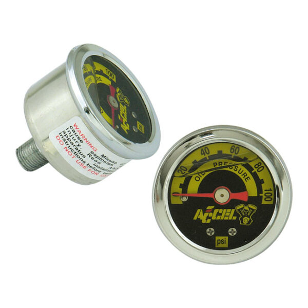 ACCEL Oil pressure gauge