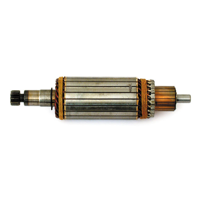 Starter motor armature