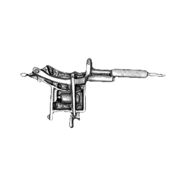 Biker Pins Tattoo machine pin