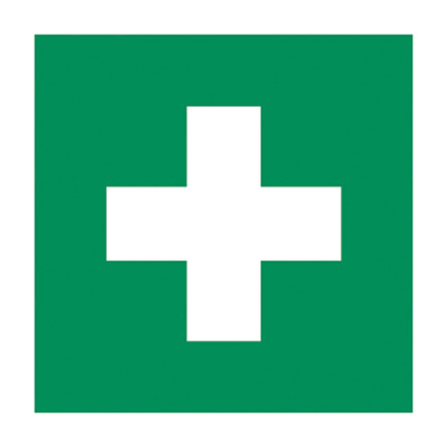 GM GREEN CROSS STICKER