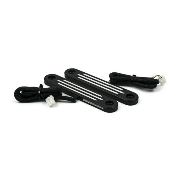 Custom Dynamics billet dynamic LED strips turn signals
