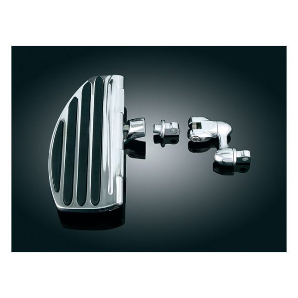 Kuryakyn rider/passenger ISO-floorboards. Low mount