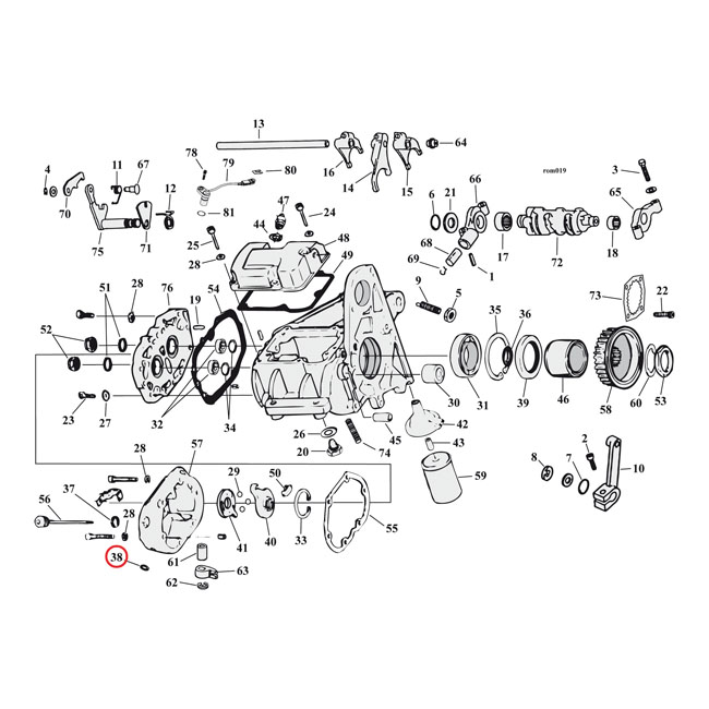 Cometic. O-ring clutch cable