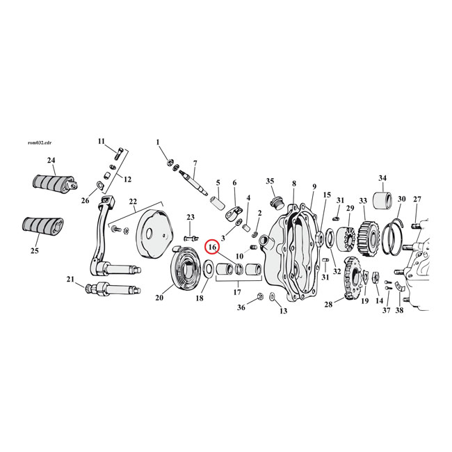 COMETIC FLAT O-RING