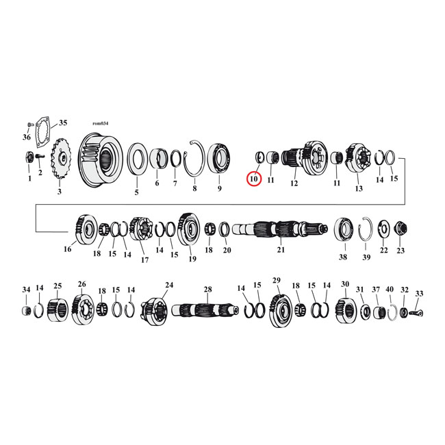 Cometic oil seal