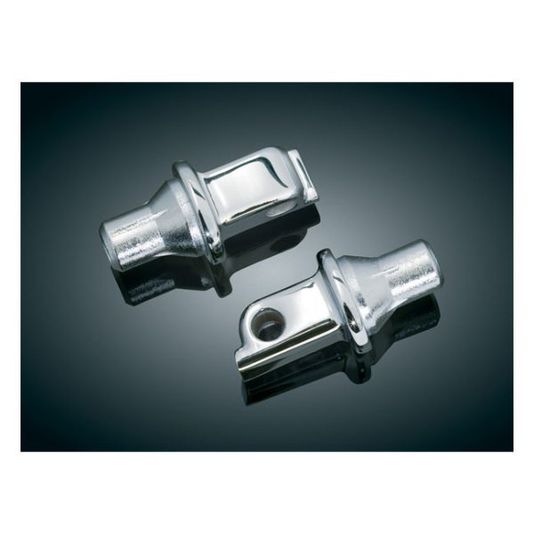 Kuryakyn tapered peg adapters rear chrome