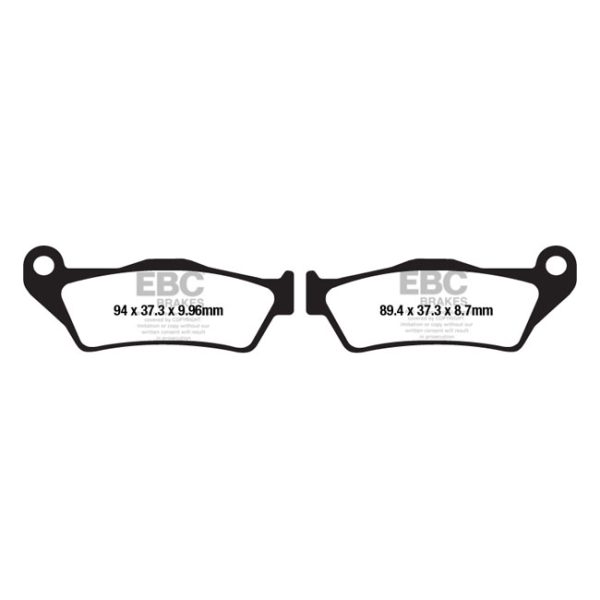 EBC V-pad Semi Sintered brake pads