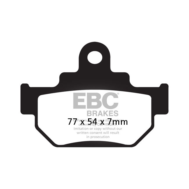 EBC V-pad Semi Sintered brake pads