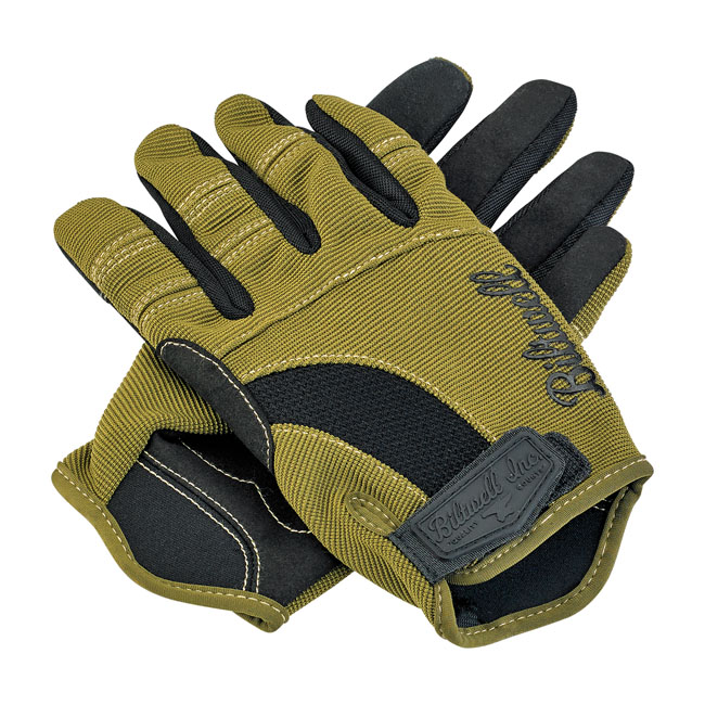 Biltwell Moto gloves olive/black/tan