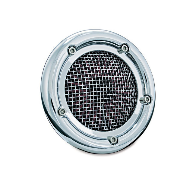 Crusher® Velociraptor® Air Cleaner. Chrome