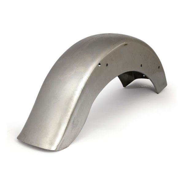 Rear FL style Softail fender. Raw steel