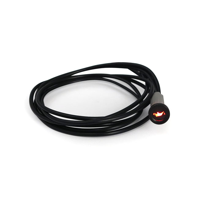 3/8 indicator light. Red