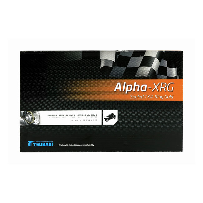 Tsubaki 520 XRG Alpha X-ring chain