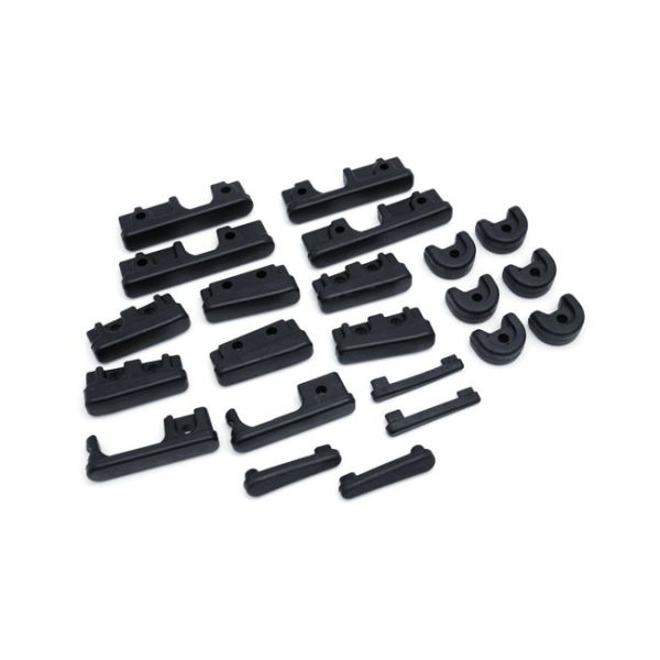 Full repl. rubber set for passenger floorboard